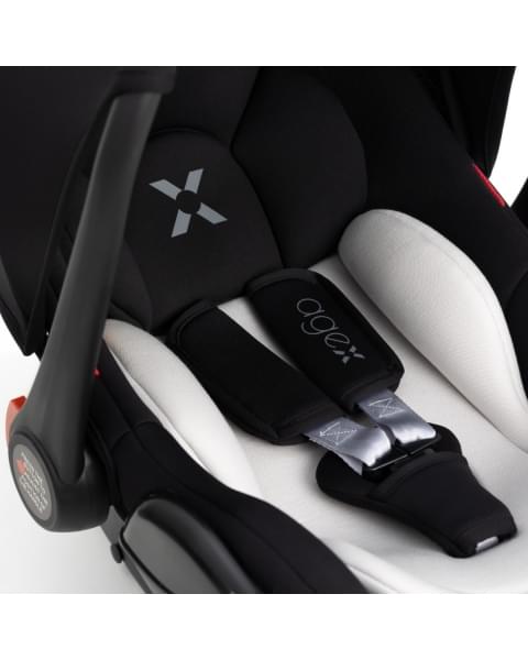 Автокресло Agex Simple (0-13 кг), Black (Черный)
