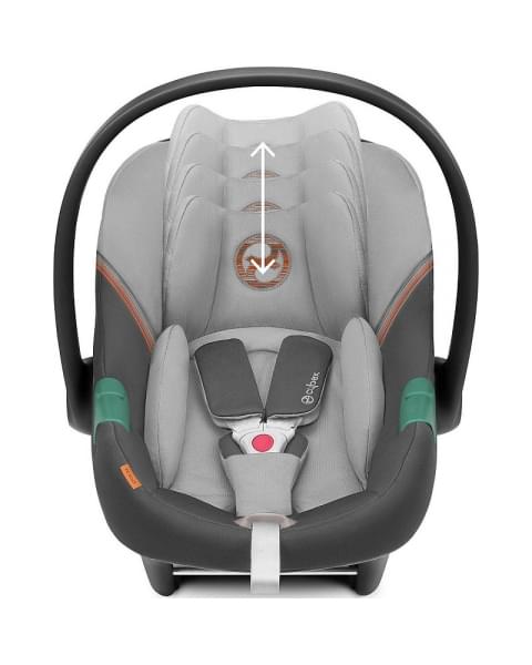 Автокресло (автолюлька) Cybex Aton S2 i-Size Lava Grey