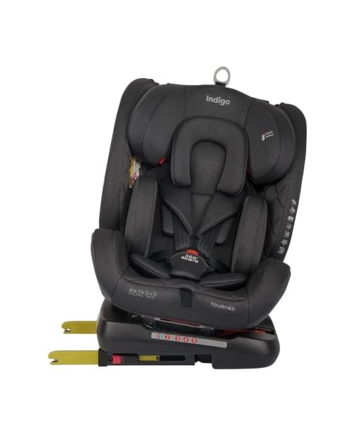 Автокресло Indigo TOURNEO S isofix 0+1+2+3 (0-36 кг) графит