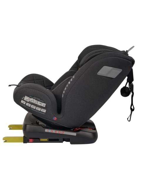 Автокресло Indigo TOURNEO S isofix 0+1+2+3 (0-36 кг) графит