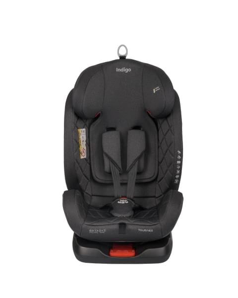 Автокресло Indigo TOURNEO S isofix 0+1+2+3 (0-36 кг) графит