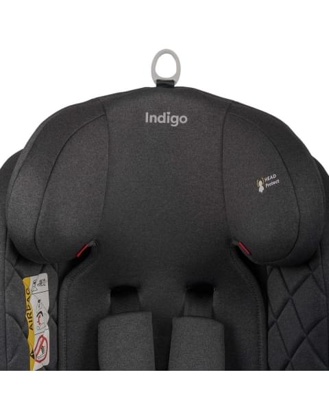 Автокресло Indigo TOURNEO S isofix 0+1+2+3 (0-36 кг) графит