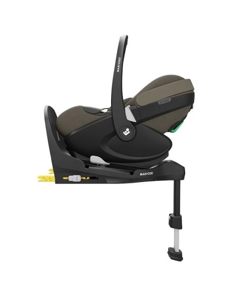 Автокресло Maxi-Cosi Pebble 360 Pro 0-13 кг с базой Family Fix 360 Prо 8052470111 Twillic Truffle/сер.беж (2024)