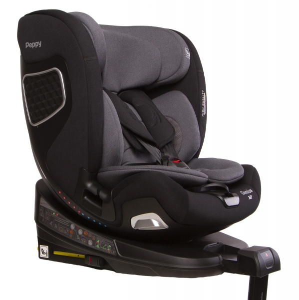 Автокресло Peppy Genius 0-36 I-Size 40-150 см (Iron)