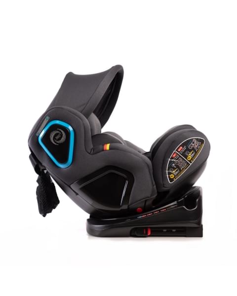 Автокресло Peppy Urban Isofix Iron (0-36) с рождения до 12 лет