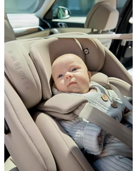 Автокресло REEX от Happy Baby grey beige