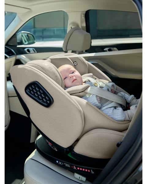Автокресло REEX от Happy Baby grey beige