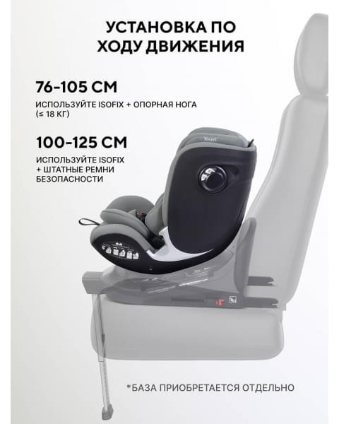 Автокресло Rant Aster Max (40-125 см) Olive
