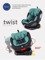 Автокресло Rant Basic Twist 0/1/2/3 (0-36 кг) Mint