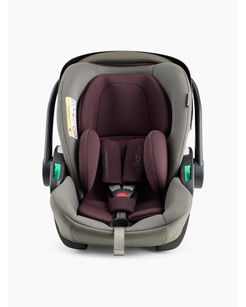 Автокресло SAFER PRO от Happy Baby green & bordeaux