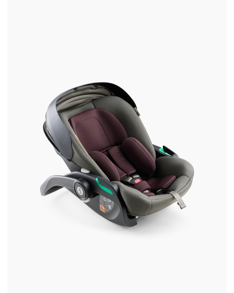 Автокресло SAFER PRO от Happy Baby green & bordeaux