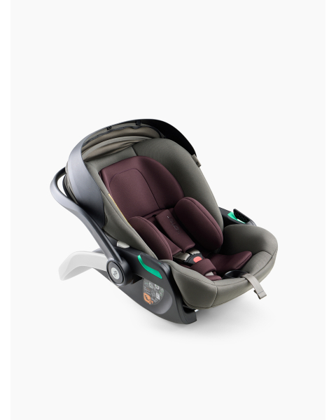 Автокресло SAFER PRO от Happy Baby green & bordeaux