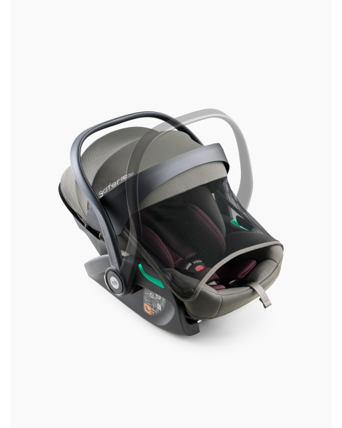 Автокресло SAFER PRO от Happy Baby green & bordeaux