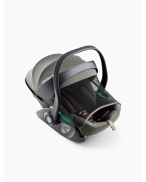 Автокресло SAFER PRO от Happy Baby green & bordeaux
