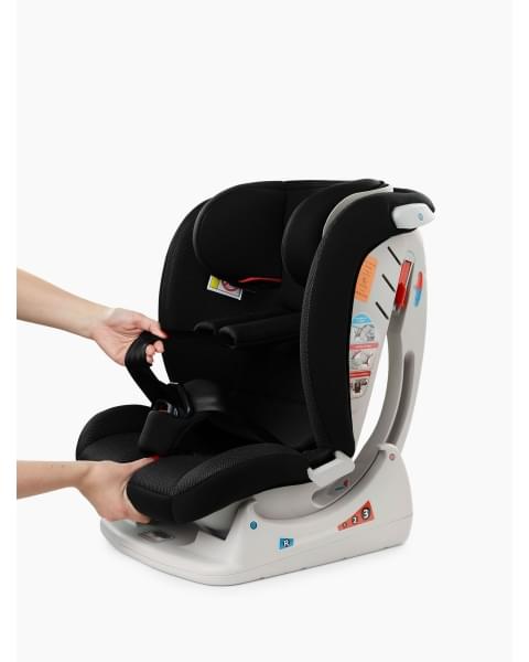 Автокресло для детей «SANDEX» Happy Baby black