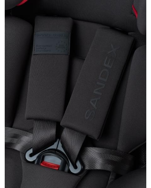 Автокресло для детей «SANDEX» Happy Baby graphite