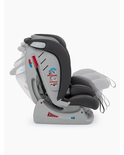 Автокресло для детей «SANDEX» Happy Baby graphite