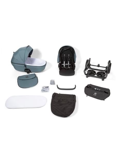Коляска 3 в 1 Tutis Uno 6+ Essential Collection, Menta (143) с автокреслом Tutis Beno (0-13 кг)