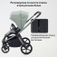 Детская коляска Rant Flex Therm Soft 3 в 1 с автокреслом Cruise Forest Green
