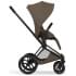 Коляска Cybex Priam V Matt Black Style Collection 2 в 1 Coconut Brown
