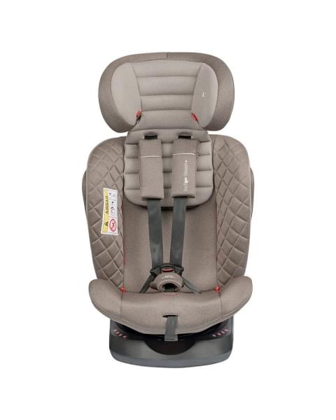 Автокресло Indigo Smart plus Isofix бежевый-коричневый