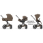 Коляска Cybex Priam V Matt Black Style Collection 2 в 1 Coconut Brown