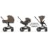 Коляска Cybex Priam V Matt Black Style Collection 2 в 1 Coconut Brown