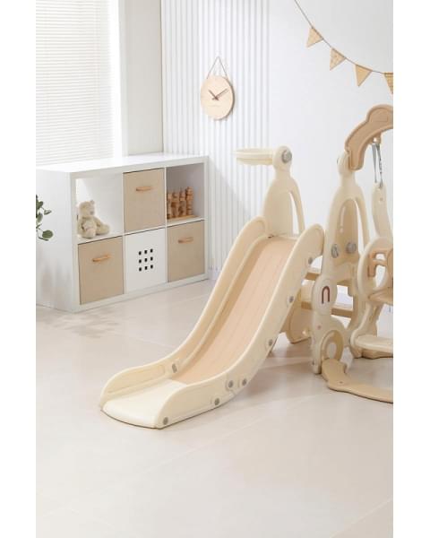 Горка с качелями UNIX Kids Car Camel