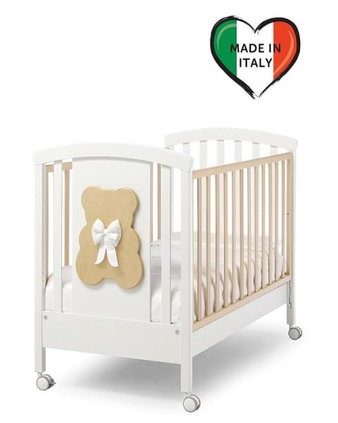 Детская кровать Erbesi Dudu белый/натуральный