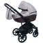 Детская коляска Peppy Indie Eco 2 в 1 23 Brown экокожа + бежевая ткань