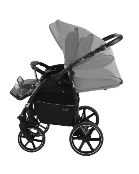 Детская коляска 3 в 1 Sevillababy Jamie серый