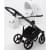 Детская коляска Adamex Bibione 3 в 1 BI-PS76 (БЕЛАЯ РОГОЖКА+БЕЛ.КОЖА)