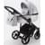 Детская коляска Adamex Bibione 3 в 1 BI-PS89 (СВ.СЕР+СЕРЕБР.КОЖА)
