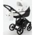 Детская коляска Adamex Bibione Deluxe 3 в 1 BI-SD01 (БЕЛ+ЧЕРН.КОЖА)