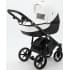 Детская коляска Adamex Bibione Deluxe 3 в 1 BI-SD01 (БЕЛ+ЧЕРН.КОЖА)