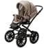 Детская коляска Adamex Chantal Retro Deluxe 2 в 1 C-SA09 (Т.БЕЖЕВАЯ КОЖА)