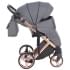 Детская коляска Adamex Chantal Star Collection 3 в 1 STAR004 серый+роз.золото