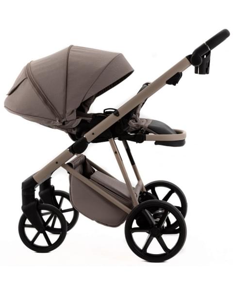 Детская коляска Adamex Delta Natura 2 в 1 DN-4-CAPPUCCINO (КАПУЧИНО)