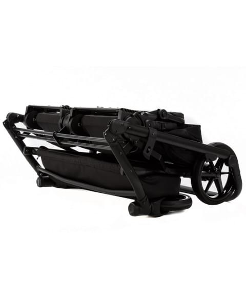 Детская коляска Adamex Leo Duo 2 в 1 TK53 TIP (ЧЕРНЫЙ)