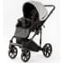 Детская коляска Adamex Locco Light Deluxe 2 в 1 LL-SA03 (СВ.СЕРАЯ КОЖА)