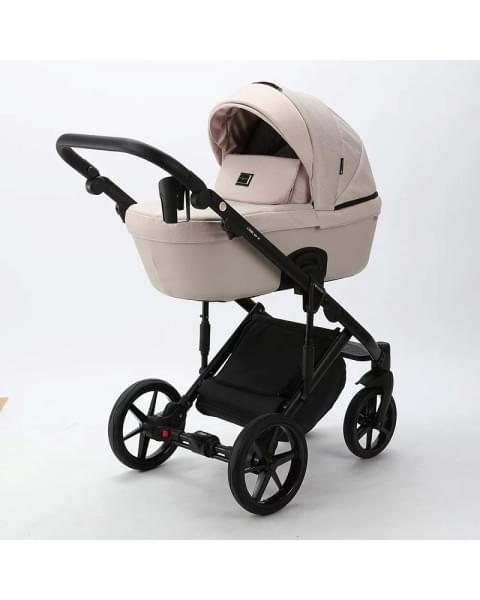 Детская коляска Adamex Lumi Air 2 в 1 L-PS33 LUX (СВ.БЕЖ.ТК+СВ.БЕЖ ПЕРФ.КОЖА)