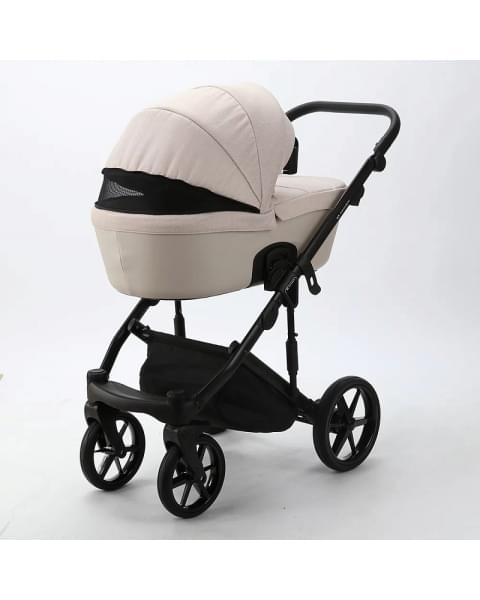 Детская коляска Adamex Lumi Air 2 в 1 L-PS33 LUX (СВ.БЕЖ.ТК+СВ.БЕЖ ПЕРФ.КОЖА)