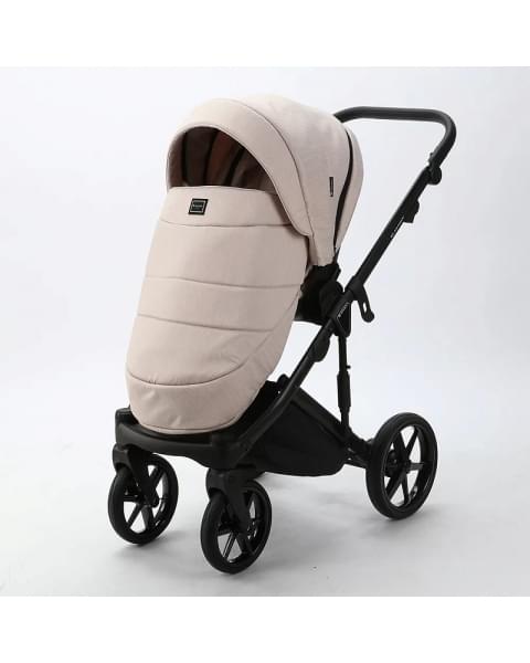 Детская коляска Adamex Lumi Air 2 в 1 L-PS33 LUX (СВ.БЕЖ.ТК+СВ.БЕЖ ПЕРФ.КОЖА)