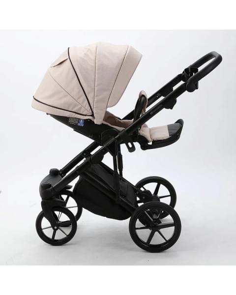 Детская коляска Adamex Lumi Air 2 в 1 L-PS33 LUX (СВ.БЕЖ.ТК+СВ.БЕЖ ПЕРФ.КОЖА)