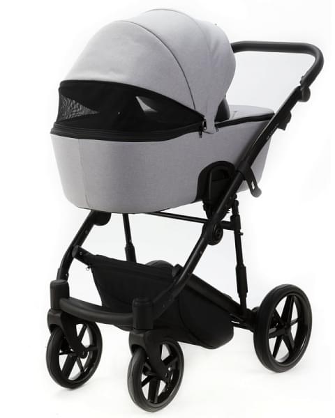 Детская коляска Adamex Mobi 2 в 1 M-TK56 (СВЕТЛО-СЕРЫЙ)