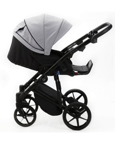 Детская коляска Adamex Mobi 2 в 1 M-TK56 (СВЕТЛО-СЕРЫЙ)