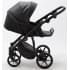 Детская коляска Adamex Mobi Deluxe 2 в 1 M-SA02 (ЧЕРНАЯ КОЖА)