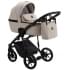 Детская коляска Adamex Mobi Deluxe 2 в 1 M-SA07 (СВЕТЛО-БЕЖЕВАЯ КОЖА)
