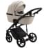 Детская коляска Adamex Mobi Deluxe 2 в 1 M-SA07 (СВЕТЛО-БЕЖЕВАЯ КОЖА)