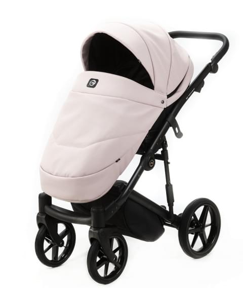 Детская коляска Adamex Mobi Deluxe 2 в 1 M-SA15 (СВ.РОЗОВАЯ КОЖА)